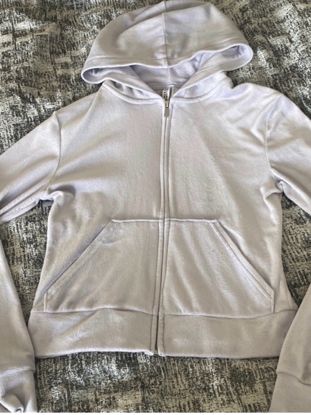Divided H&M Cropped Hoodie Light Purple Size Small